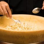Massa no queijo tipo Grana Padano Granparma 9